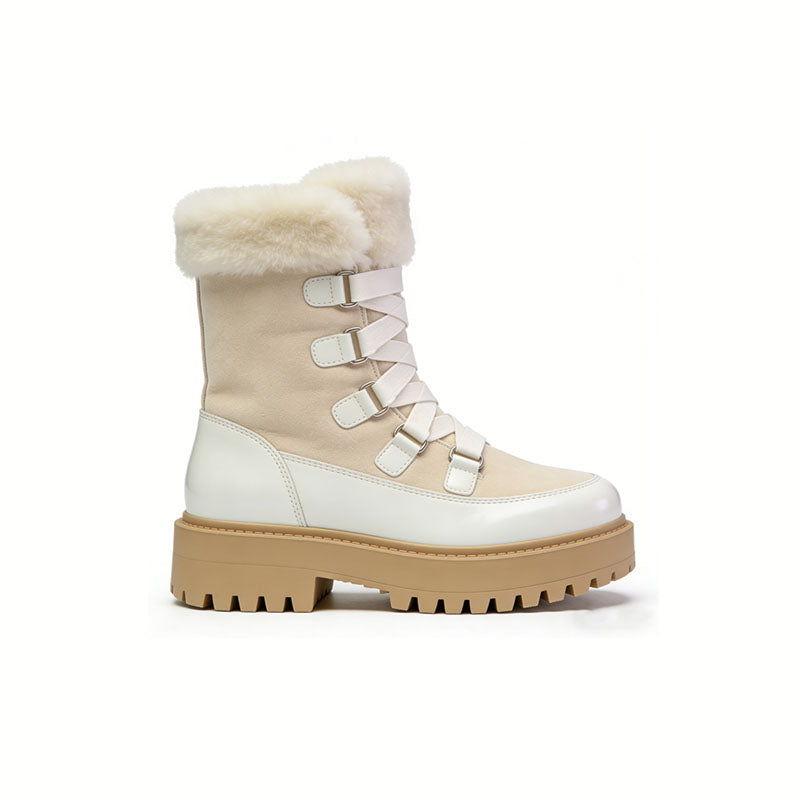 Simple Plush Women's Snow Boots