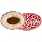 Leopard Print Fashion Women's Snow Boots