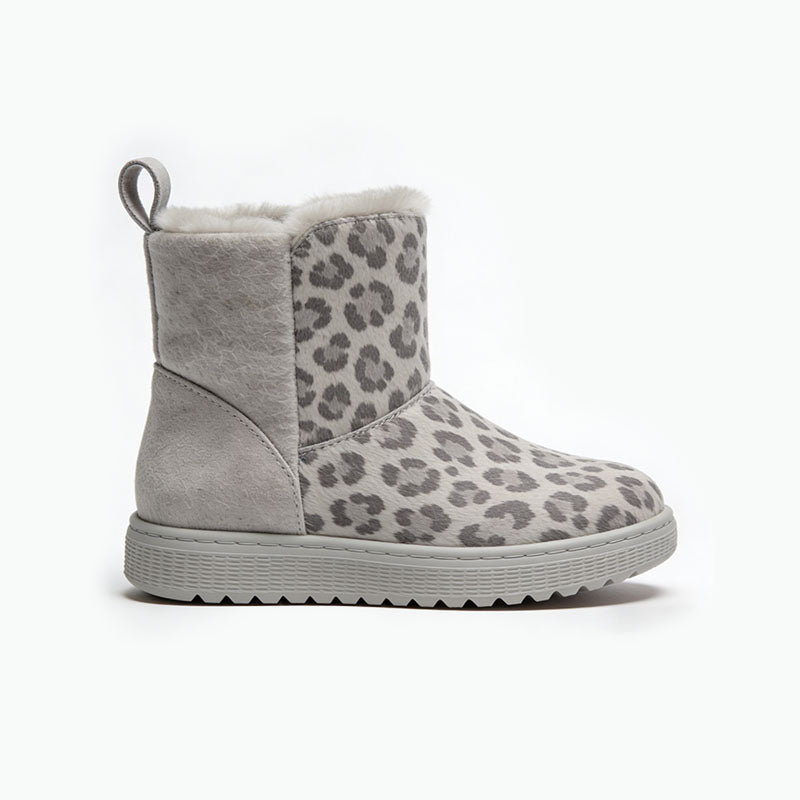 Exquisite Leopard Print Women's Snow Boots