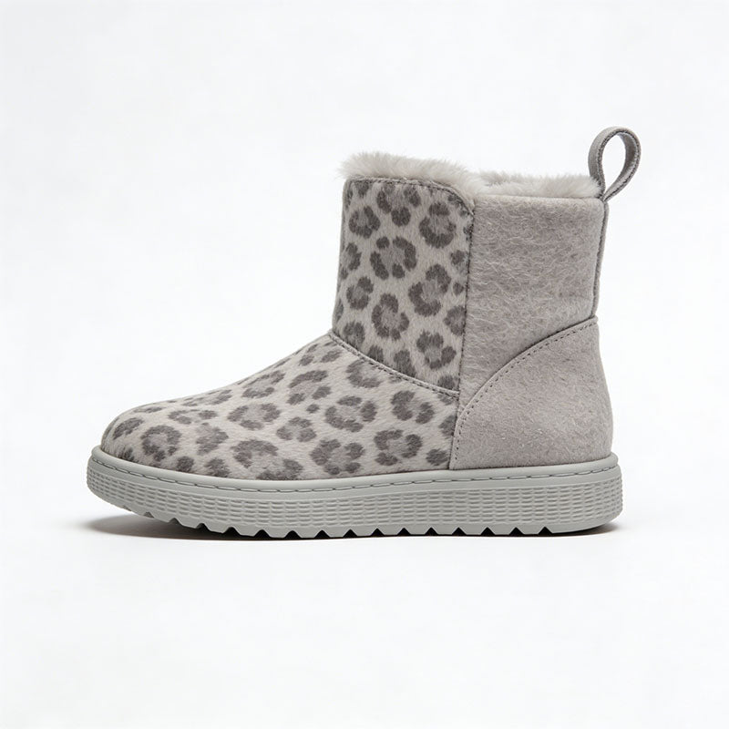 Exquisite Leopard Print Women's Snow Boots
