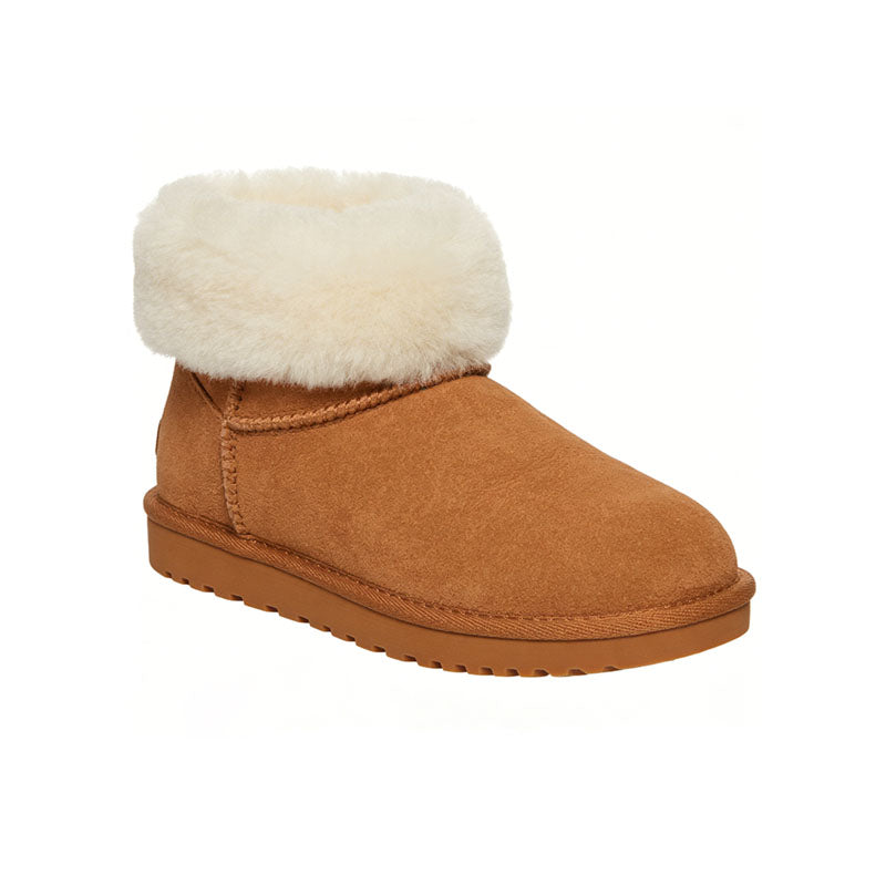 Simple Plush Lined Women's Snow Boots