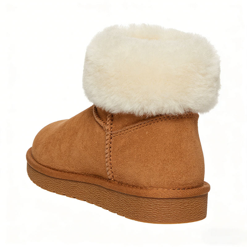 Simple Plush Lined Women's Snow Boots