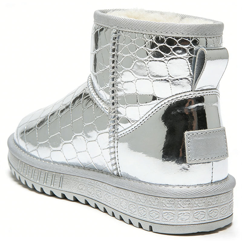 Exquisite Glossy Women's Snow Boots