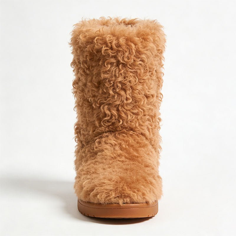 Soft and Plush Short Women's Snow Boots