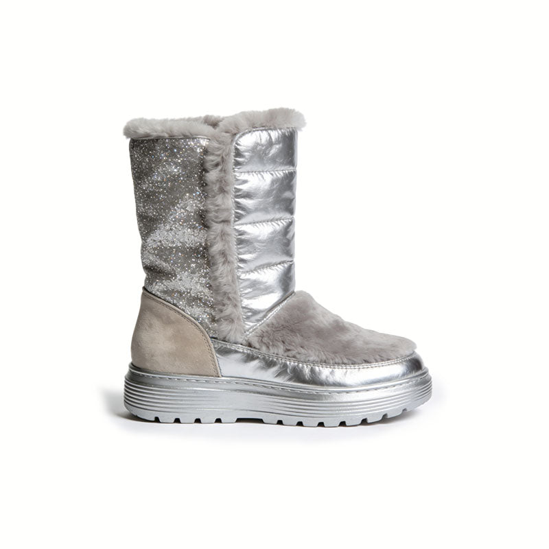 Unique Glossy Women's Snow Boots