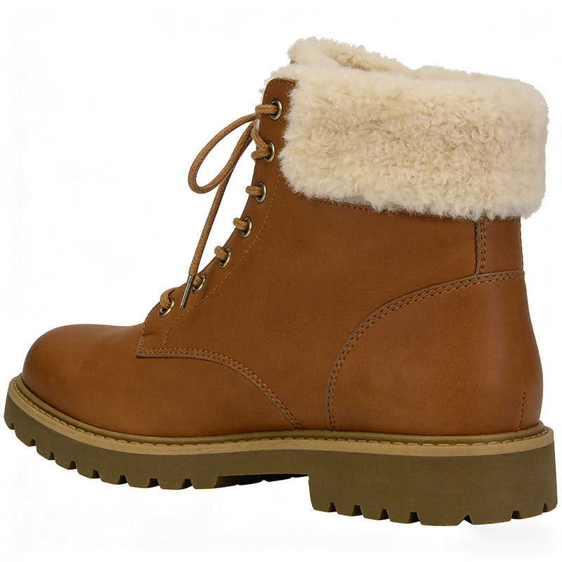 Simple Lace-up Women's Snow Boots