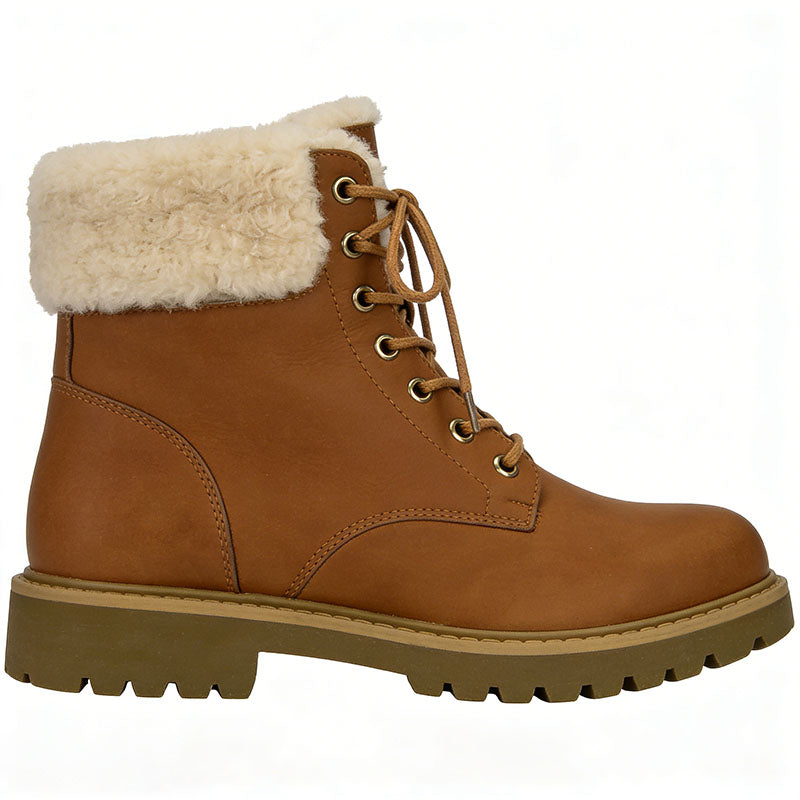 Simple Lace-up Women's Snow Boots