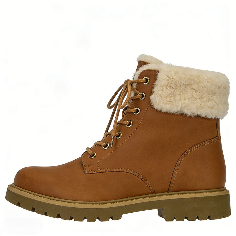 Simple Lace-up Women's Snow Boots