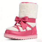 Sweet Bow Decorated Women's Snow Boots